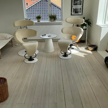 Stor Lys Med Terrasse Og Altan